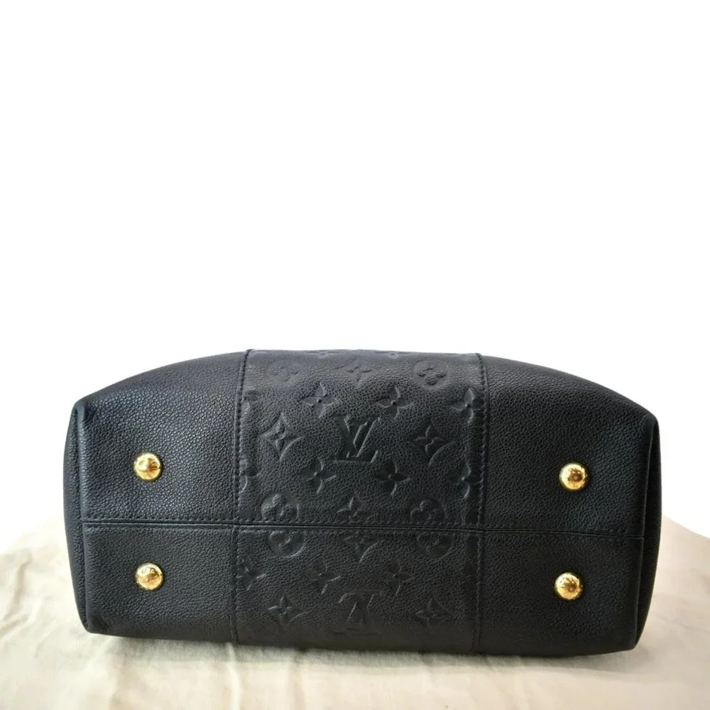 LOUIS VUITTON  Melie Empreinte Leather Hobo Shoulder Bag Black - Picture 7 of 12